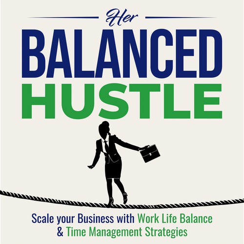 Her Balanced Hustle Cover Art Design by Unboxing Studio