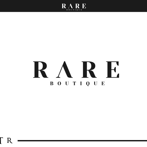 Create a logo for Rare, a high end boutique opening this spring! Design réalisé par RCMR STUDIO