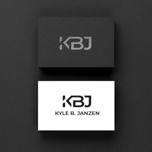 Bold 'KBJ' Logo for Real Estate Agent Design by des13n ©