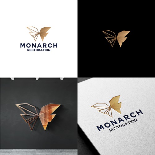 Design a modern clean logo package for a restoration company Design by Danny A