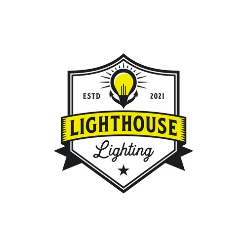 Design a dope, sailor jerry inspired logo for a christmas lighting company Design by naya89