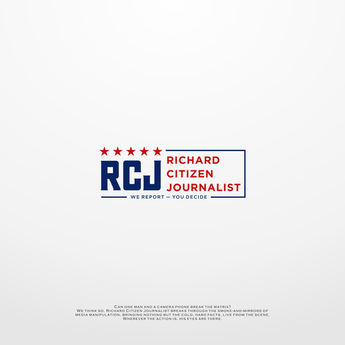 Richard citzen journalist brand/t-shirt design | Logo & brand identity pack  contest | 99designs