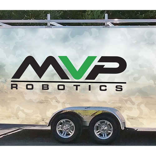 DESIGN A TRAILER WRAP FOR MILITARY ROBOTS - MVP ROBOTICS Design by RockPort ★ ★ ★ ★ ★