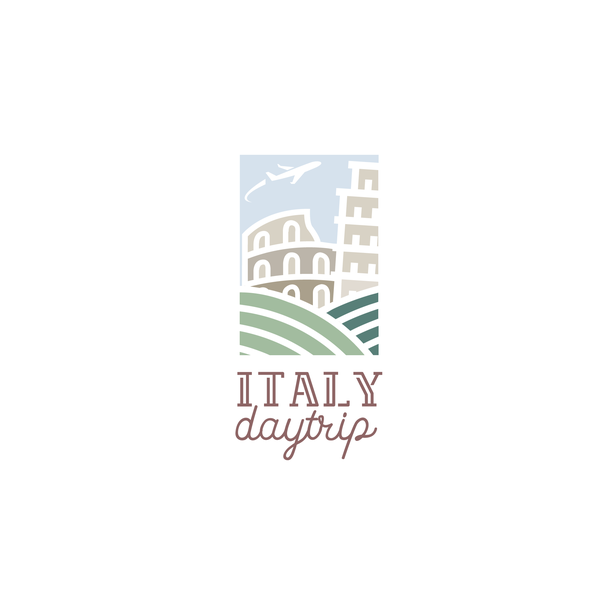 Diseño de marcodabramo titulado ""Italy day trip" Logo proposal"