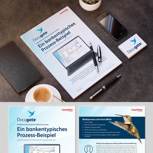 Brochure contest entry by Ariesta Designs