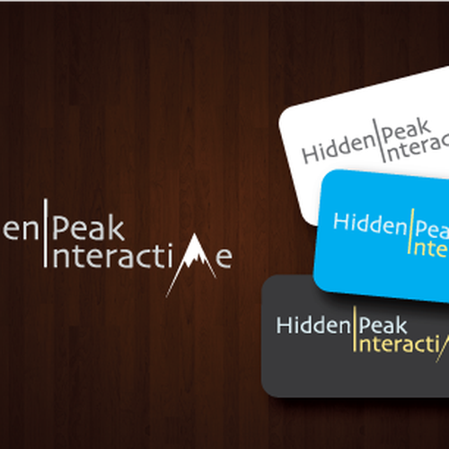 Logo for HiddenPeak Interactive Design por Juniper Co.