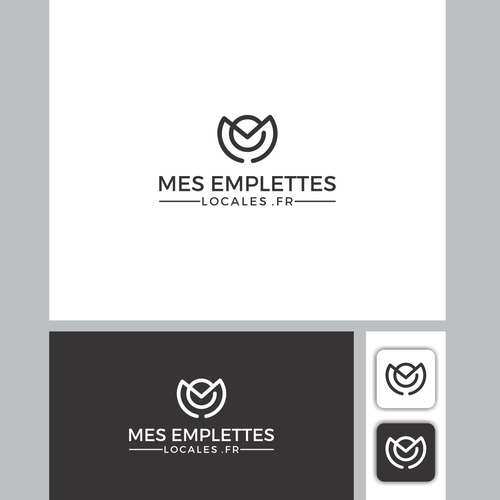 "Créez un logo qui représente une marketplace de commerçants de proximité" winning 