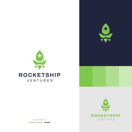Designs | Ultra modern tech centric “Rocketship” logo | Logo design contest