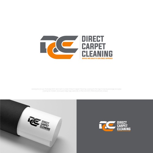 Edgy Carpet Cleaning Logo Ontwerp door Dezineexpert⭐