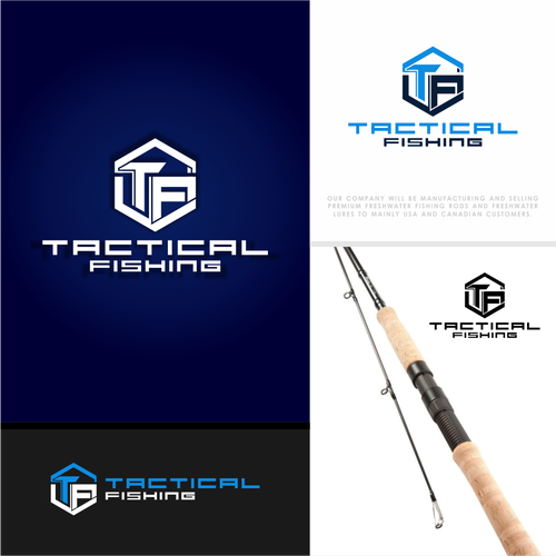 Tactical fishing logo, a modern touch for our new freshwater fishing brand., Logo design contest