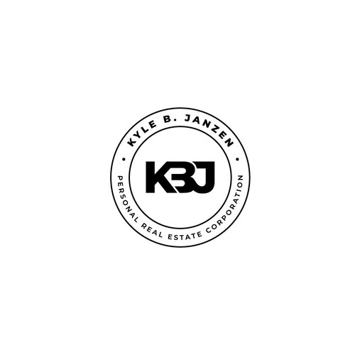 Bold 'KBJ' Logo for Real Estate Agent Design by anx_studio