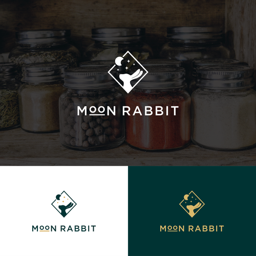 Moon Rabbit needs modern minimal flat logo. (Japanese Hipster) | Logo ...