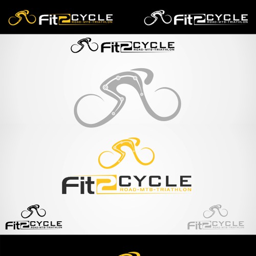 logo for Fit2Cycle Design von Densusdesign
