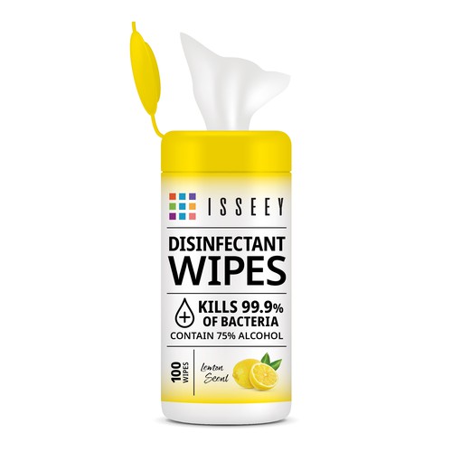 Product Label Design for "Disinfectant Wipes" Design by 3311design