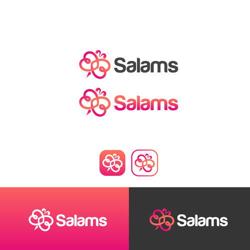 "Salams" Logo Design by Sufiyanbeyg™