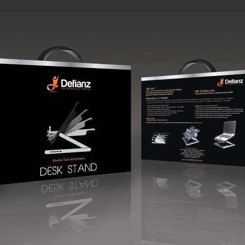 Packaging design for a new product startup  - Defianz Réalisé par YiNing