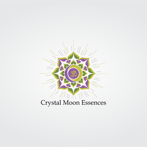 Logo for Crystal Moon Essences - remedies for harmonic rebalance and well-being Design by Armando de Oliveira