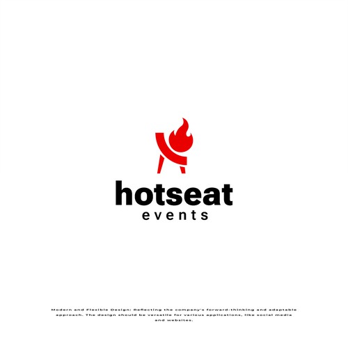 Impactful Logo For 'Hot Seat Events' – Learn from Industry Experts Through Livestreams & Events. Design réalisé par harivas