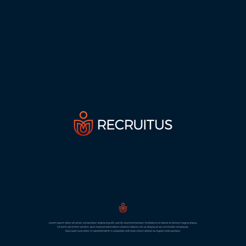 Logo for innovative recruitment company Design by apn19