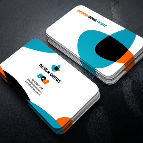 Business Card for DesignGurus.com Design réalisé par Xclusive16