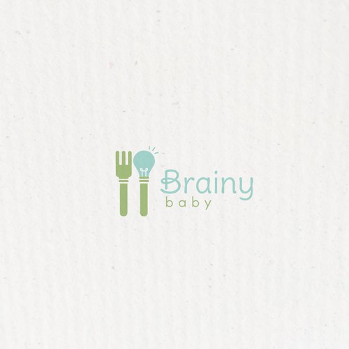 Logo needed for Brainy Baby: Food to Enhance A Baby's Brain! Diseño de MelodyDesign_