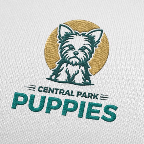 Design a heartfelt, modern logo for a brand that brings families and puppies together. Design by ✦✦ArtRasu✦✦