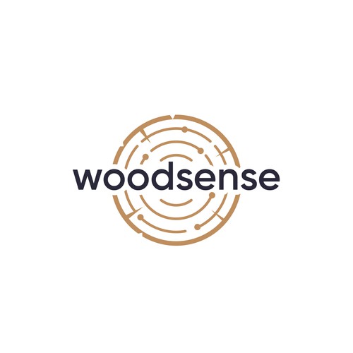 Sustainable tech logo needed for an IoT company working with wood construction Design by Lyna™