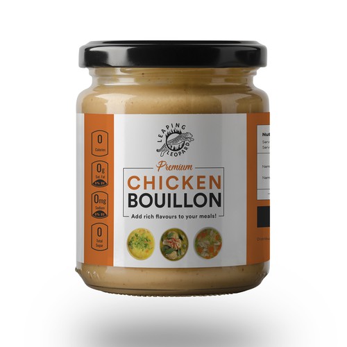 Launch Leaping Leopard Bouillon - An Additional Item to Leaping Leopard Food Enhancers!! Design by Kusanagi Studios