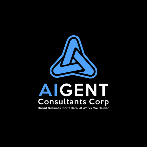AI Agent Company: Appealing to small to medium sized businesses. Design by Ghouvan