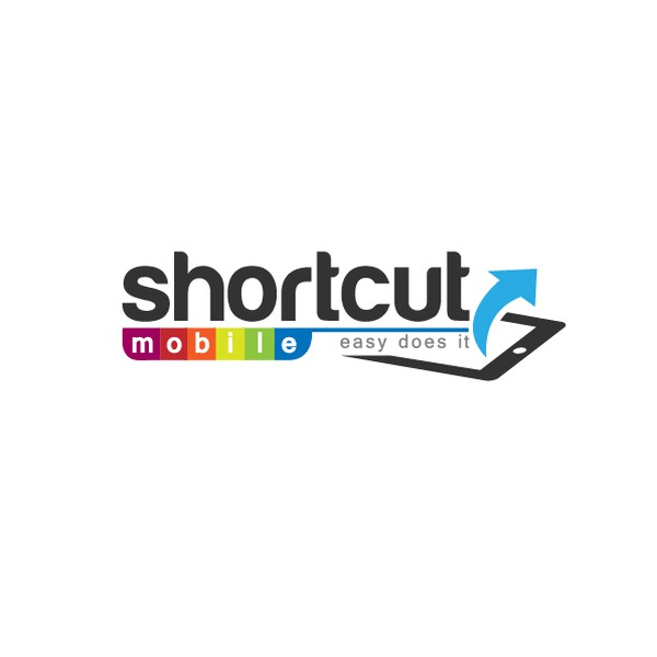Design by idesains™ titled "New logo wanted for Shortcut Mobile"