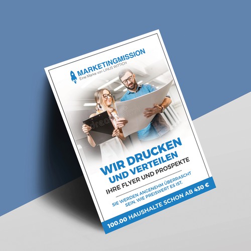 Postcard, flyer or print contest entry by dreamsketch