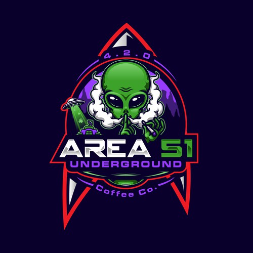 Secret base needs logo, can you keep a secret? Could lead to more. Design by Gr8 ART