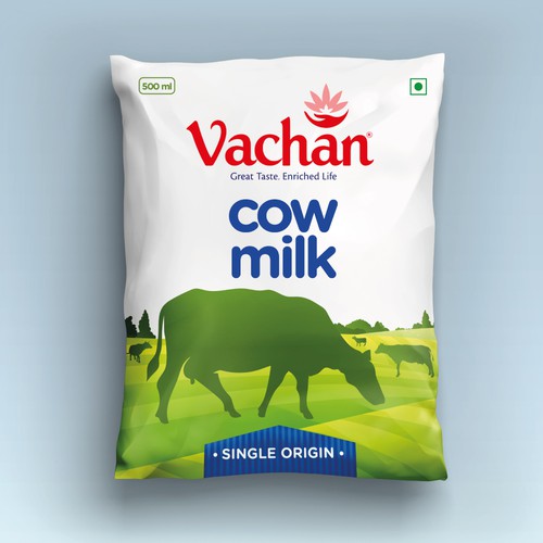 Vachan Cow Milk Design by JMD1