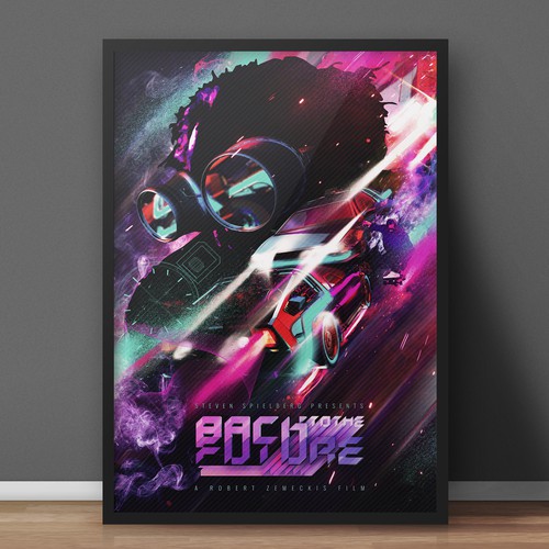 Create your own ‘80s-inspired movie poster! Design von Feeder