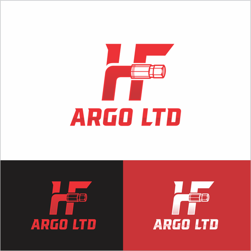 Hydraulic hose shop logo Design by dimbro