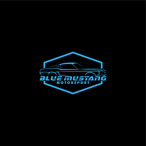 Blue Mustang Motorsport Logo