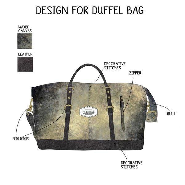 Design by Taniaz titled "duffel bag"