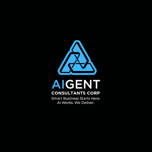 AI Agent Company: Appealing to small to medium sized businesses. Design by Blinca