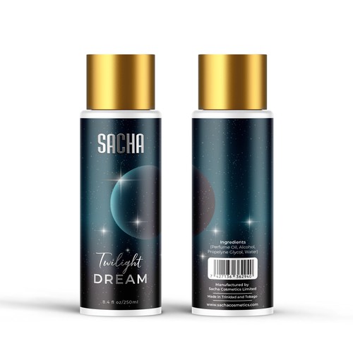 Sacha Body Mist Diseño de Shark1@