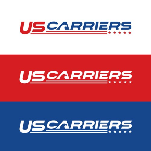 US Carriers Logo-ontwerp door Athenaッ