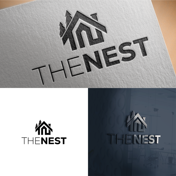Design by onhold!!! titled "the nest logo real estate"