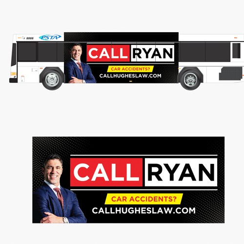 Bus Ad for Lawyer - Need diff styles Design by Sketch Media™