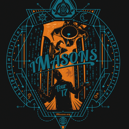 Create a t-shirt for Infrastructure Masons (iMasons) new data center tour: “iMasons Apprentice Tour” Design by Johnny Kiotis