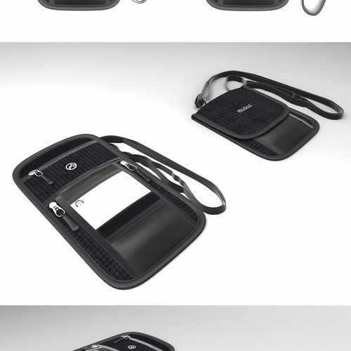 Neck wallet design