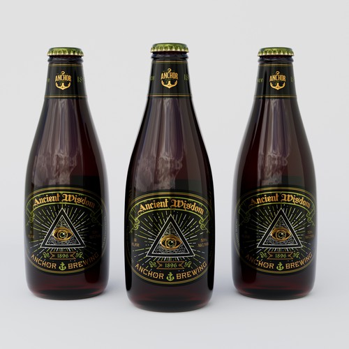 Fun project for America's oldest craft brewery, Anchor Brewing Co.! Design von Kreont™