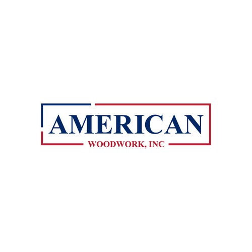 American Woodwork news a new logo Design von Frequency 101