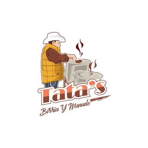 Tata's birria y menudo |concursos de Logotipos | 99designs