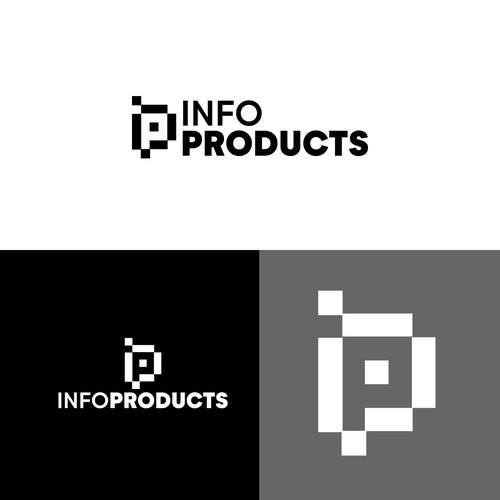 InfoProducts.com - Logo & Branding Design by Nana445