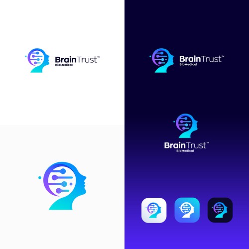 コンペ「We need a powerful logo that will attract people to supplements that help and deal with brain health」のデザイン by FF3さん 