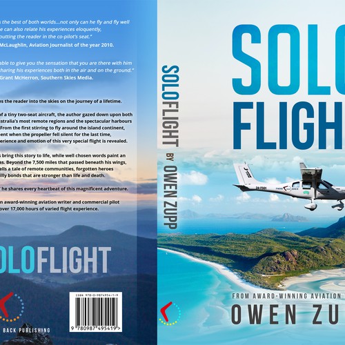 Design di Solo Flight. Design an awesome book cover that captures the adventure of flight. di Rav Astra